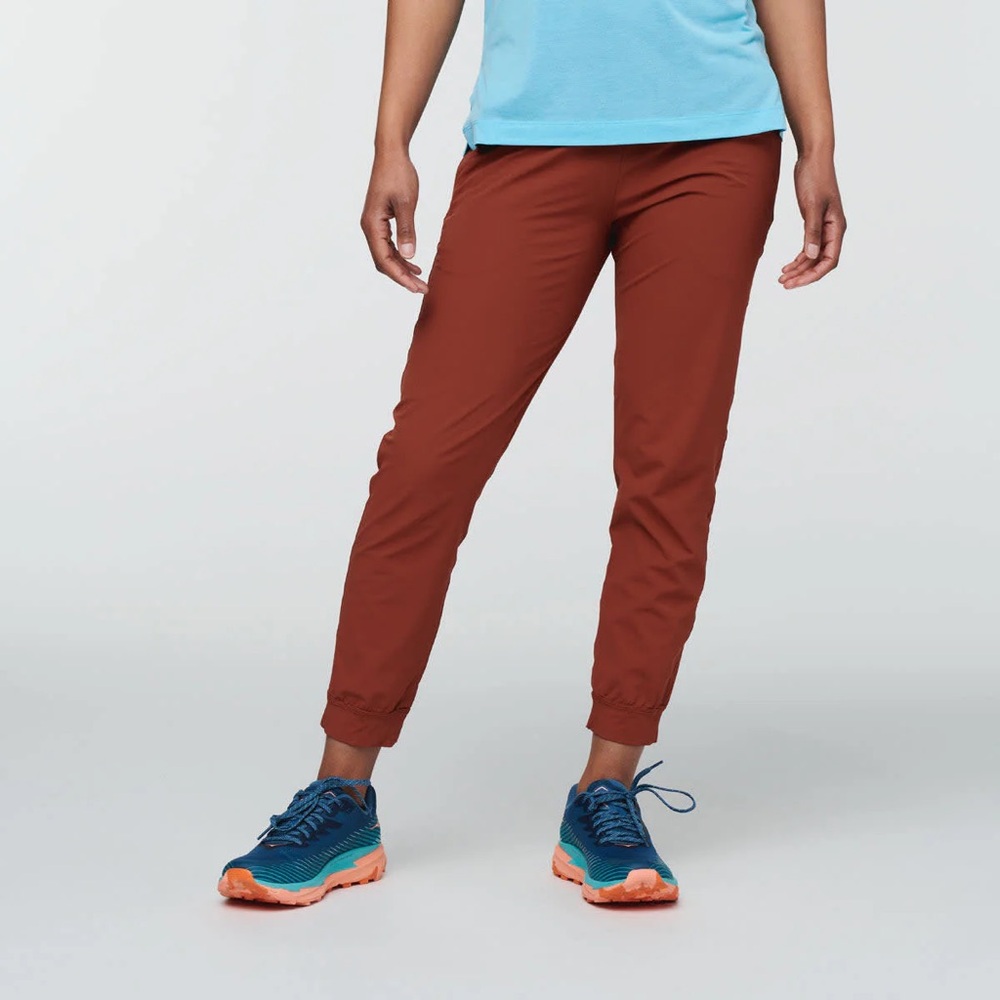 Cotopaxi Brown and Orange Jogger Track Pants